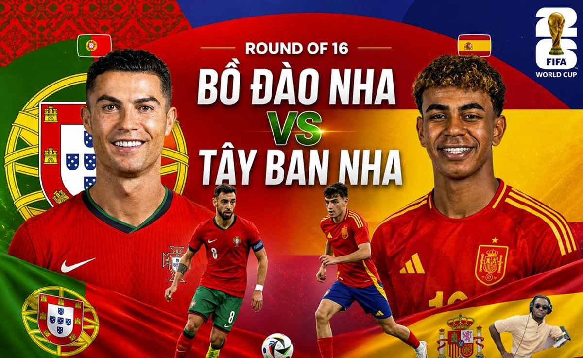 Kết quả Bồ Đ&agrave;o Nha vs T&acirc;y Ban Nha - World Cup 2026: Ronaldo g&acirc;y thất vọng, Lamine Yamal rực s&aacute;ng