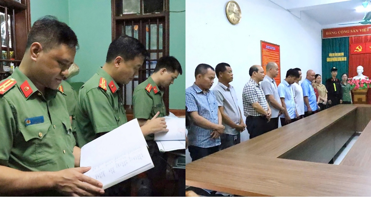 Lạng Sơn: Danh t&iacute;nh Ph&oacute; chủ tịch x&atilde; c&ugrave;ng nhiều người bị bắt v&igrave; tham &ocirc; 7 tỷ đồng tiền c&ocirc;ng đức
