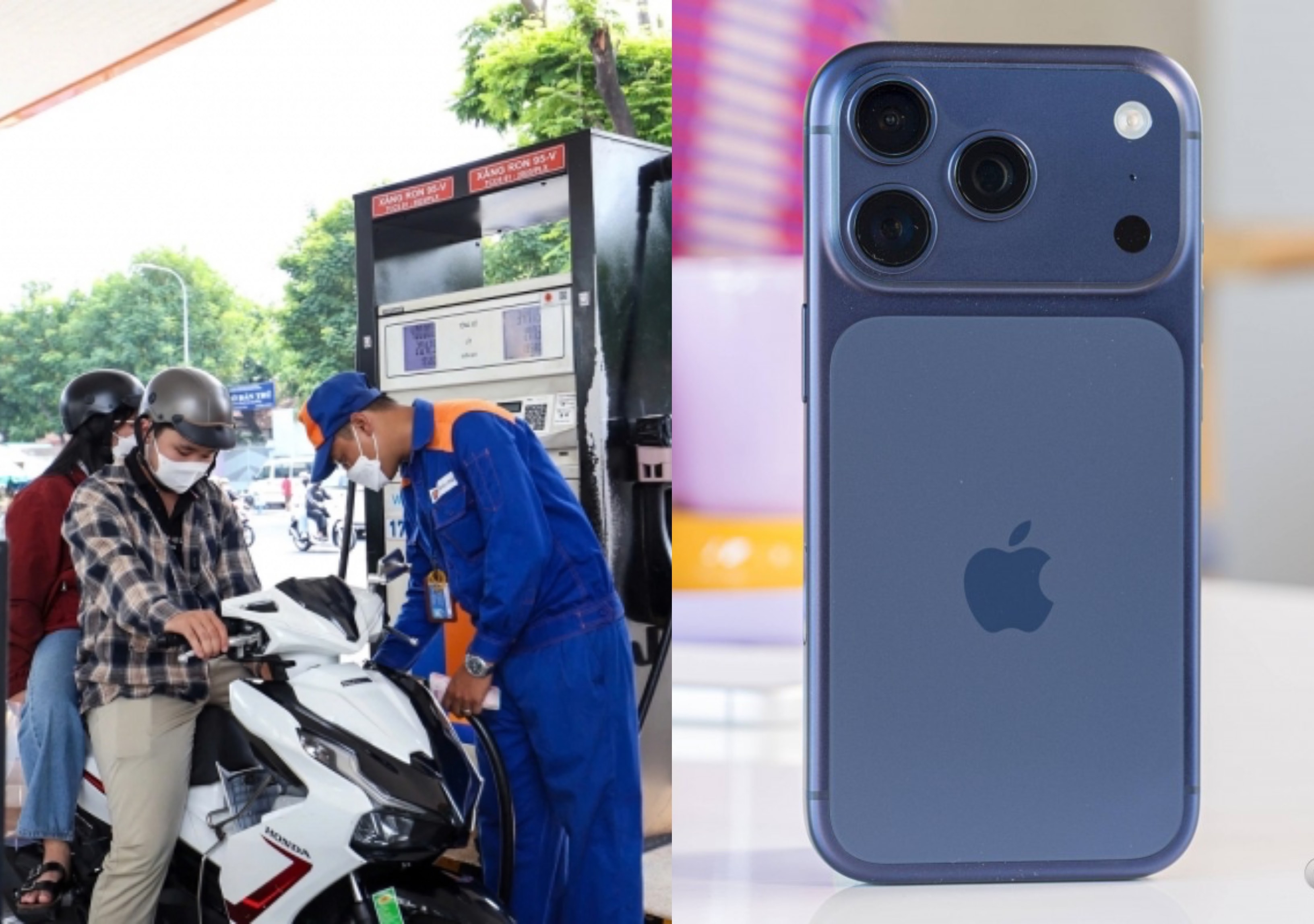 Bảng gi&aacute; xăng dầu h&ocirc;m nay 8/7: Xăng E5 s&aacute;t mức 18.000 đồng/l&iacute;t, dầu diesel giảm hơn 50%, iPhone 17 Pro rẻ kỷ lục