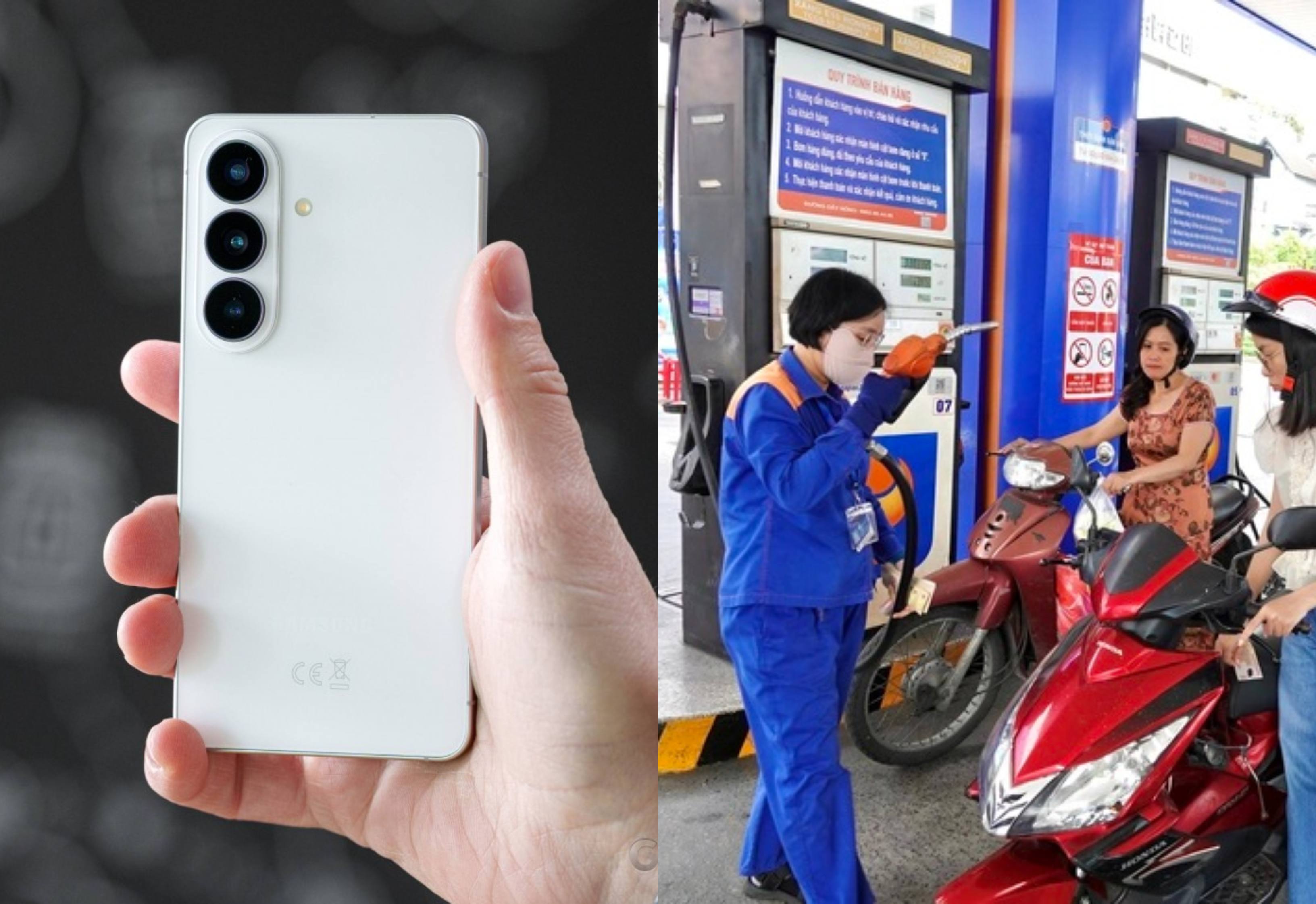 Gi&aacute; xăng dầu trưa 8/7: Dầu hơn 14.000 đồng, xăng E5 hơn 19.000 đồng/l&iacute;t, Galaxy S26 rẻ ăn đứt iPhone 17