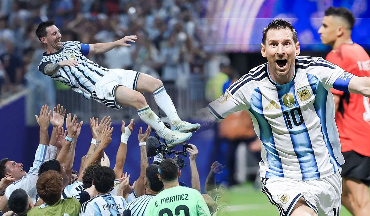 CH&Iacute;NH THỨC: Argentina thẳng tiến v&agrave;o tứ kết World Cup 2026, Messi \'x&ocirc; đổ\' kỷ lục tồn tại 60 năm
