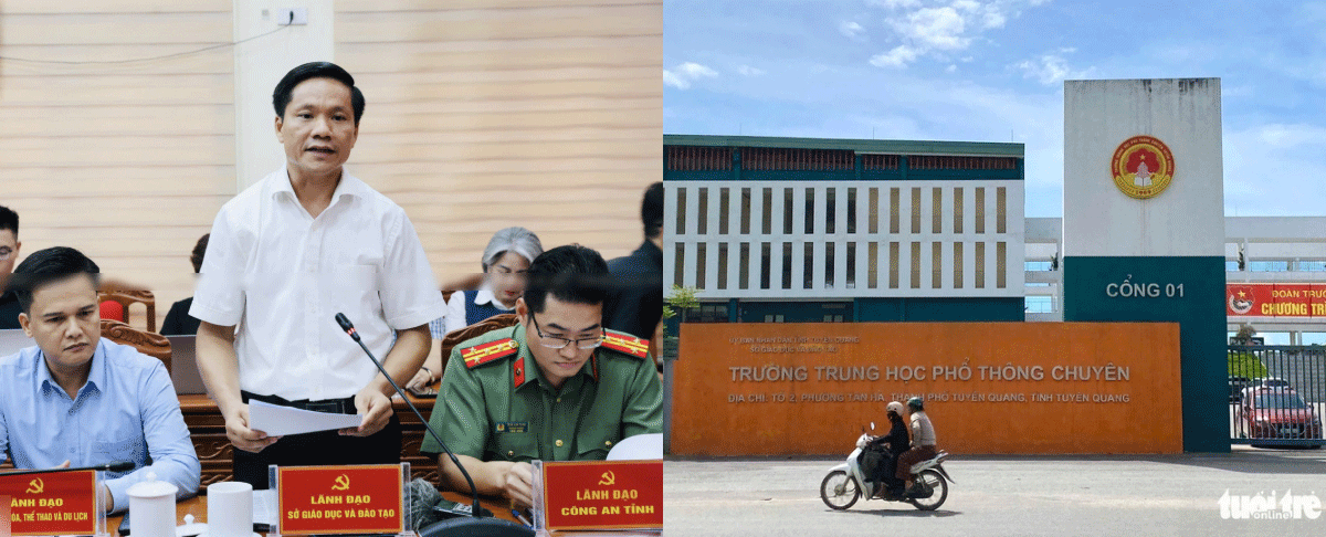 CH&Iacute;NH THỨC: Sở Gi&aacute;o dục Tuy&ecirc;n Quang n&oacute;i g&igrave; về vụ điểm To&aacute;n bất thường tại trường chuy&ecirc;n?