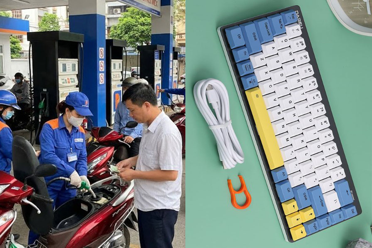 Gi&aacute; xăng dầu ng&agrave;y 10/7: Xăng E5, E10 giảm phi&ecirc;n thứ hai li&ecirc;n tiếp trong th&aacute;ng, b&agrave;n ph&iacute;m gaming Dareu gi&aacute; rẻ b&egrave;o