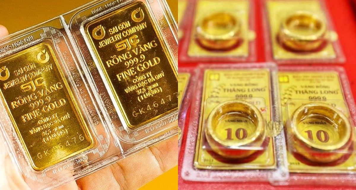 Gi&aacute; v&agrave;ng h&ocirc;m nay chiều 9/7: V&agrave;ng SJC nhẫn 9999 ch&igrave;m dưới đ&aacute;y, lực mua tăng bất chấp gi&aacute; cả bất ổn
