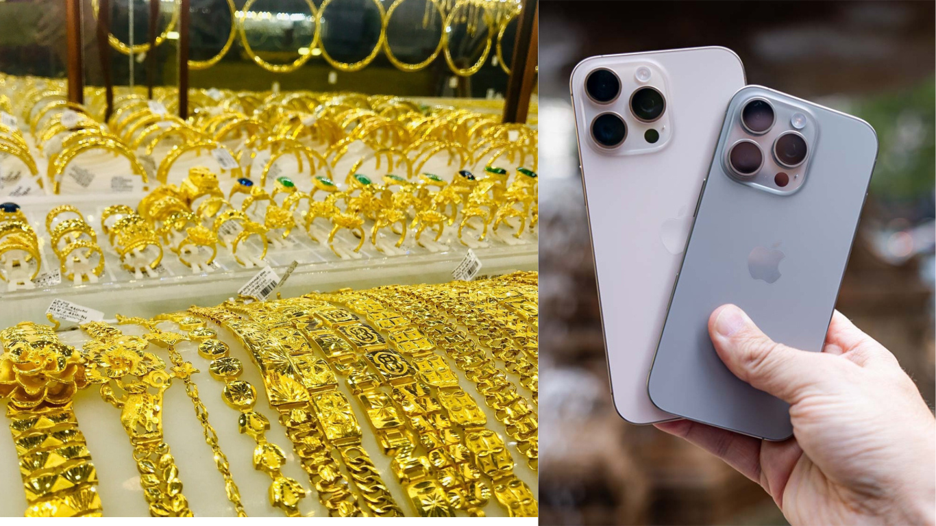 Gi&aacute; v&agrave;ng h&ocirc;m nay trưa 9/7: V&agrave;ng miếng SJC đổ đ&egrave;o về mức thấp nhất trong tuần, bảng gi&aacute; iPhone cũ rẻ như cho