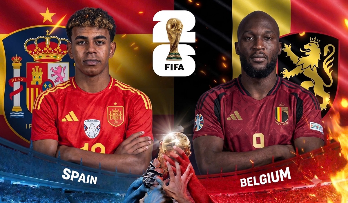 Dự đo&aacute;n kết quả, tỷ số T&acirc;y Ban Nha vs Bỉ - World Cup 2026: Si&ecirc;u m&aacute;y t&iacute;nh nhận định b&oacute;ng đ&aacute; h&ocirc;m nay 10/7