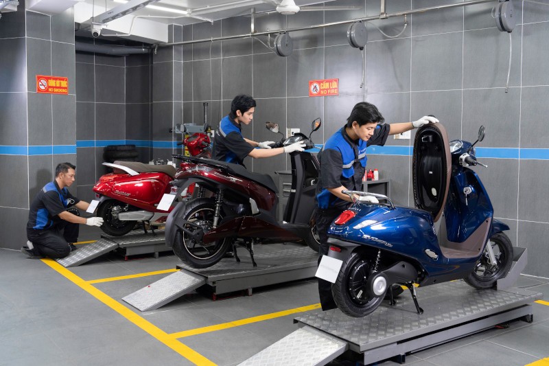 Chủ xe m&aacute;y điện VinFast bất ngờ nhận qu&agrave; chăm xe miễn ph&iacute; trị gi&aacute; tới 600.000 đồng ảnh 1