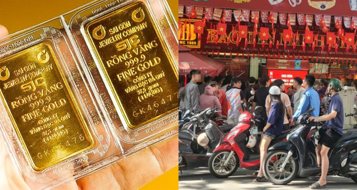 Gi&aacute; v&agrave;ng h&ocirc;m nay 10/7 chốt phi&ecirc;n: V&agrave;ng SJC nhẫn 9999 \'phi nước đại\', cửa h&agrave;ng tung chi&ecirc;u h&uacute;t kh&aacute;ch