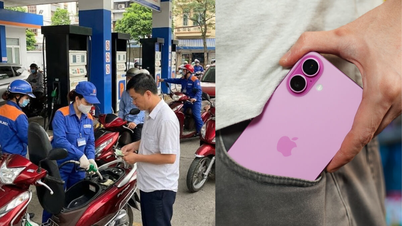 Gi&aacute; xăng dầu h&ocirc;m nay trưa 10/7: Xăng E10 giảm s&acirc;u từ mốc đỉnh 31.420 đồng/l&iacute;t, gi&aacute; iPhone 16 Plus rẻ b&egrave;o