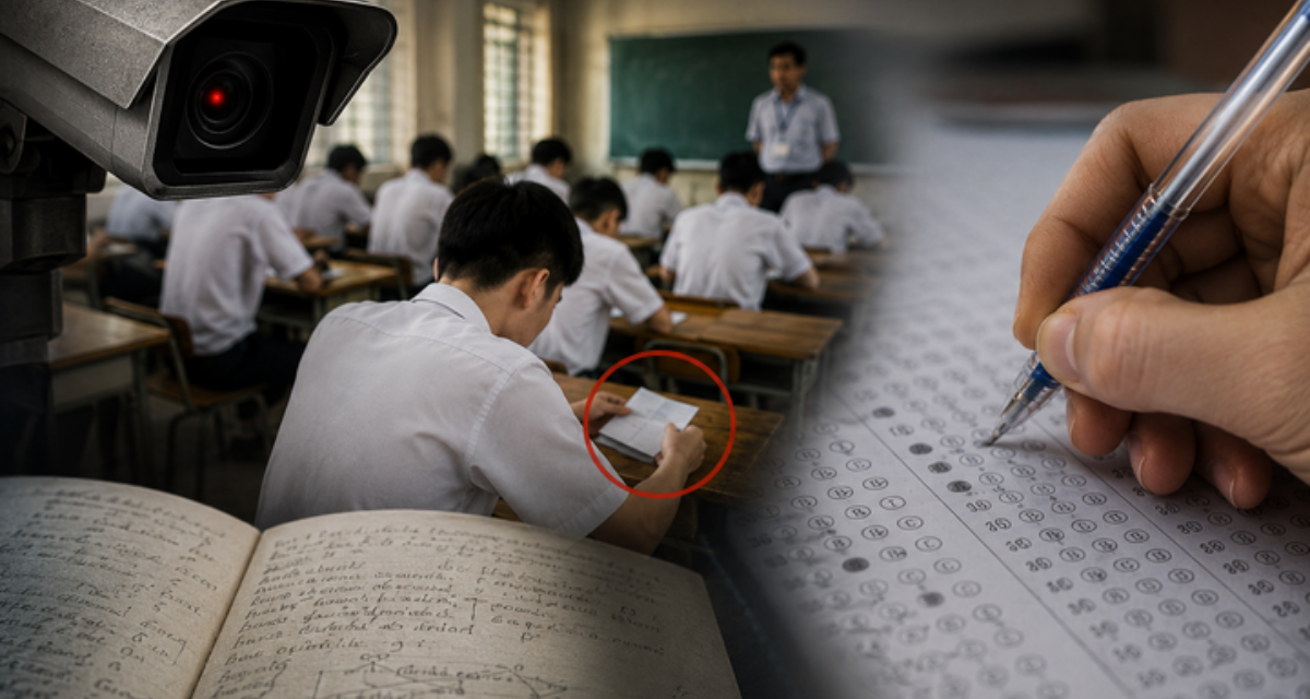 Kết quả x&aacute;c minh vụ 2 th&iacute; sinh bị tố gian lận khi thi tốt nghiệp ở Ph&uacute; Thọ, người đăng b&agrave;i c&oacute; động th&aacute;i kỳ lạ
