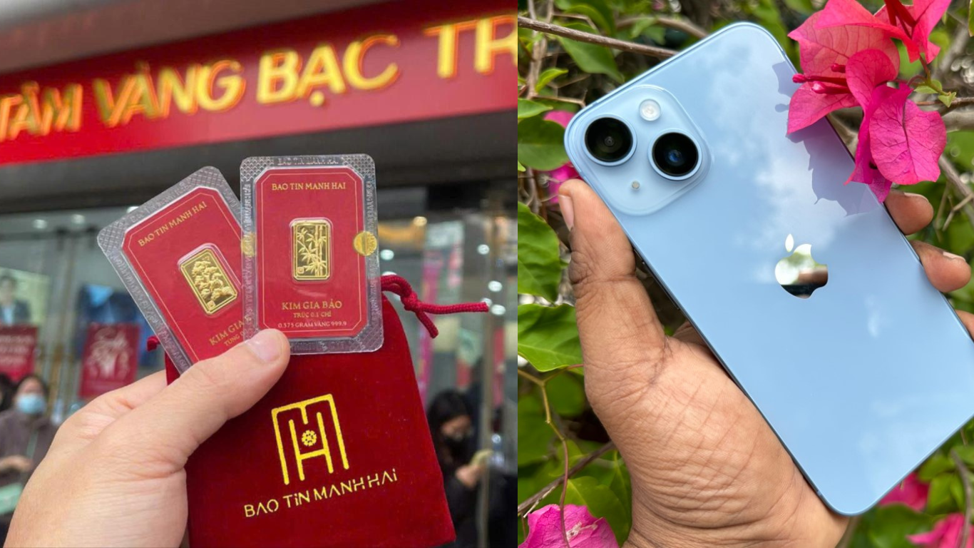 Gi&aacute; v&agrave;ng h&ocirc;m nay chiều 11/7 cuối tuần, neo ở mức cao, đắt hơn v&agrave;ng thế giới hơn 18 triệu, gi&aacute; iPhone 14 c&oacute; rẻ?