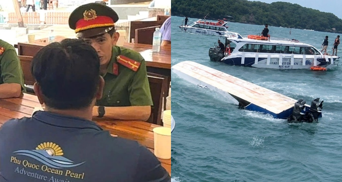 L&yacute; do thuyền trưởng trong vụ lật ca n&ocirc; ở Ph&uacute; Quốc bị khởi tố h&igrave;nh sự, PGD C&ocirc;ng an tỉnh cho biết c&oacute; dấu hiệu tội phạm