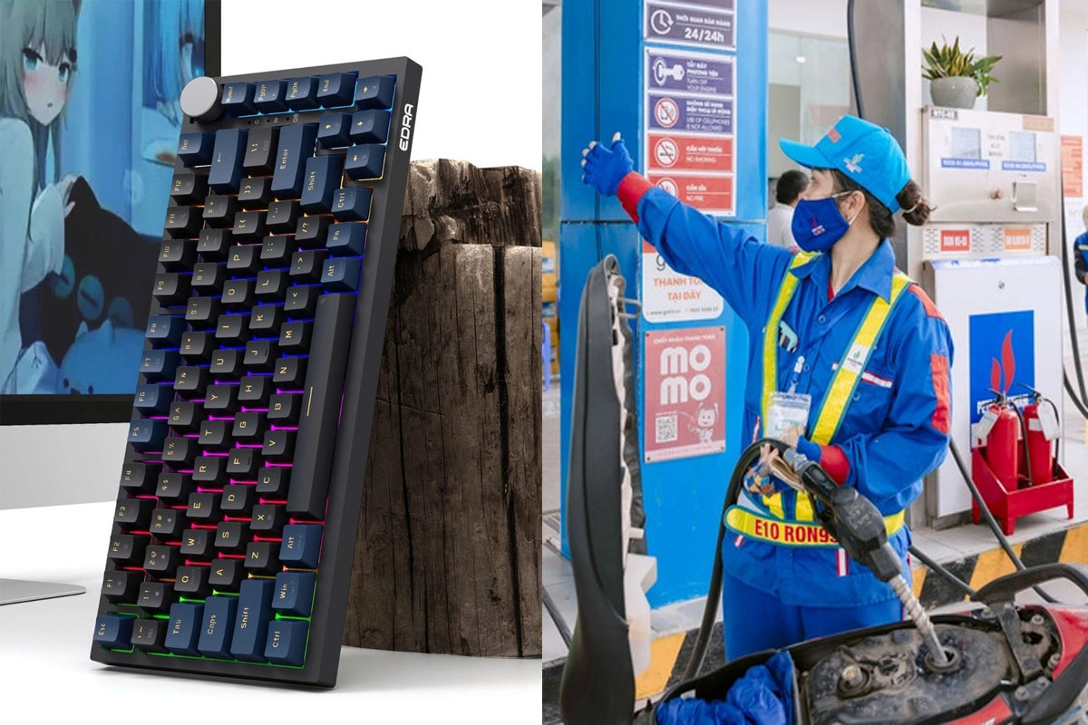 Gi&aacute; xăng E10 ng&agrave;y 13/7 giảm hơn 1.000 đồng ngay đầu th&aacute;ng, gi&aacute; b&agrave;n ph&iacute;m gaming E-Dra chạm đ&aacute;y