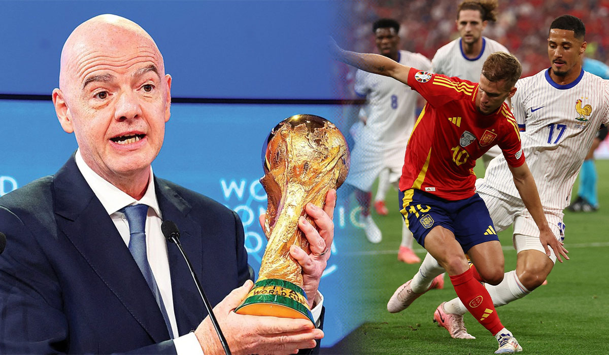 CH&Iacute;NH THỨC: FIFA c&oacute; quyết định g&acirc;y tranh c&atilde;i, gi&aacute;o sư đại học cầm c&ograve;i \'đại chiến\' Ph&aacute;p -T&acirc;y Ban Nha