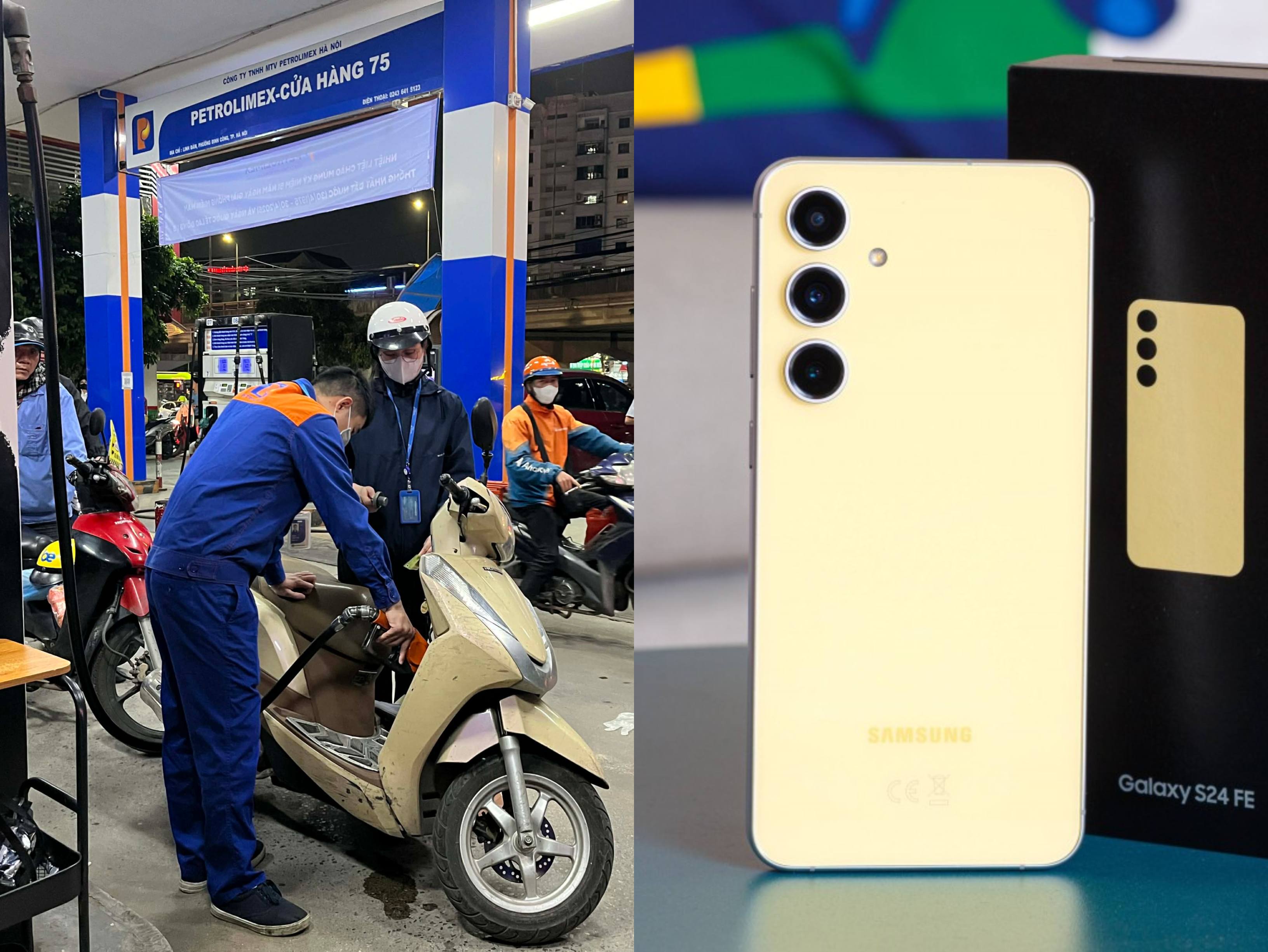 Bảng gi&aacute; xăng dầu tối 14/7: Dầu th&ocirc; tăng mạnh, xăng E10 lao dốc gần 12.000 đồng từ đỉnh, Galaxy S24 FE rẻ