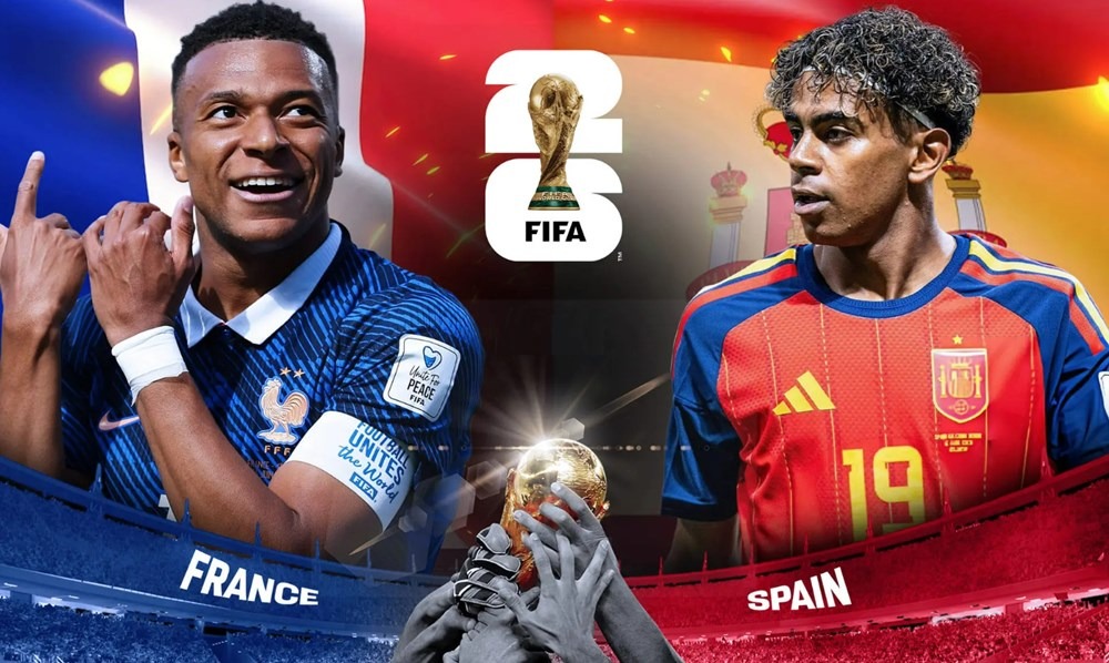 Dự đo&aacute;n tỷ số, kết quả Ph&aacute;p vs T&acirc;y Ban Nha - B&aacute;n kết World Cup 2026: Mbappe khuất phục \'B&ograve; t&oacute;t\'