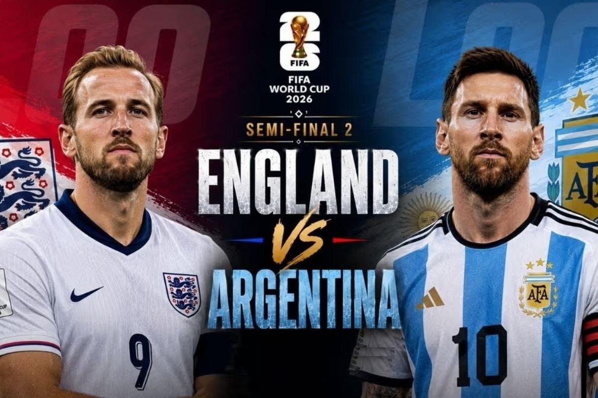 Kết quả b&oacute;ng đ&aacute;, tỷ số Anh vs Argentina - B&aacute;n kết World Cup 2026: Lionel Messi nhận tr&aacute;i đắng