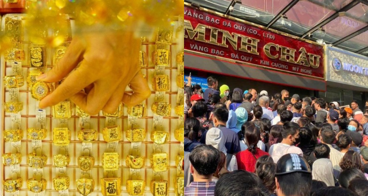 Bảng gi&aacute; v&agrave;ng h&ocirc;m nay trưa 15/7: V&agrave;ng SJC nhẫn 9999 \'phi nước đại\', gi&aacute; cả thiết lập mặt bằng mới