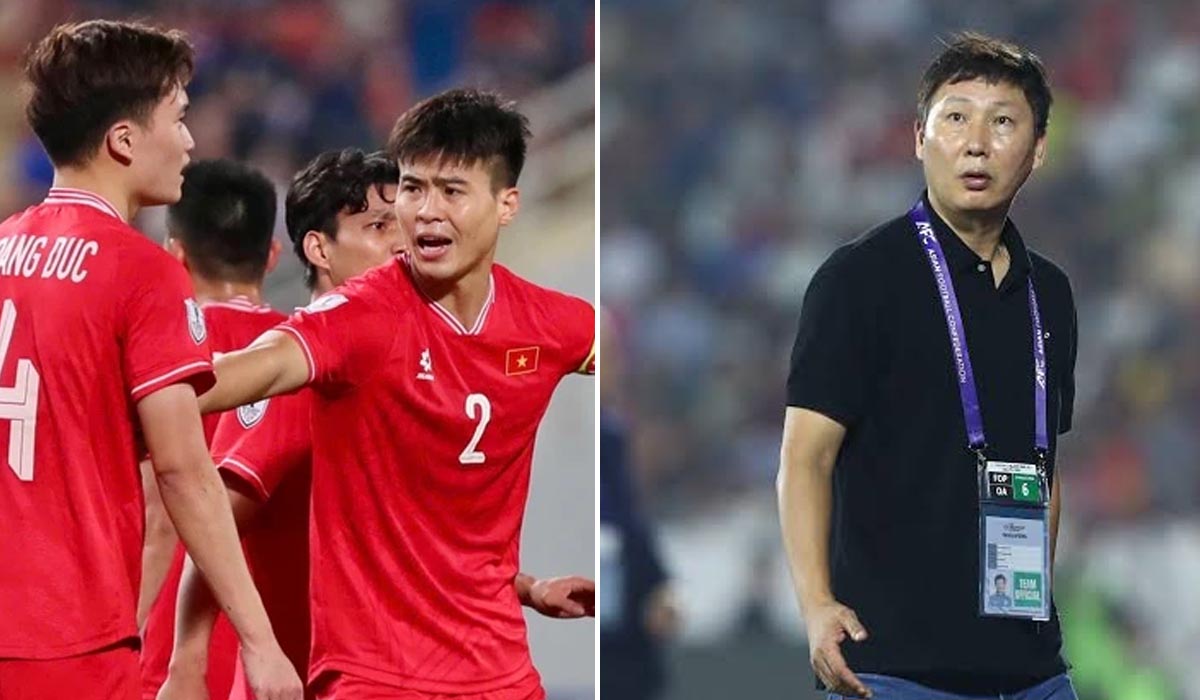 HLV Kim Sang Sik đứng ngồi kh&ocirc;ng y&ecirc;n, ĐT Việt Nam mất th&ecirc;m 2 trụ cột trước thềm AFF Cup 2026