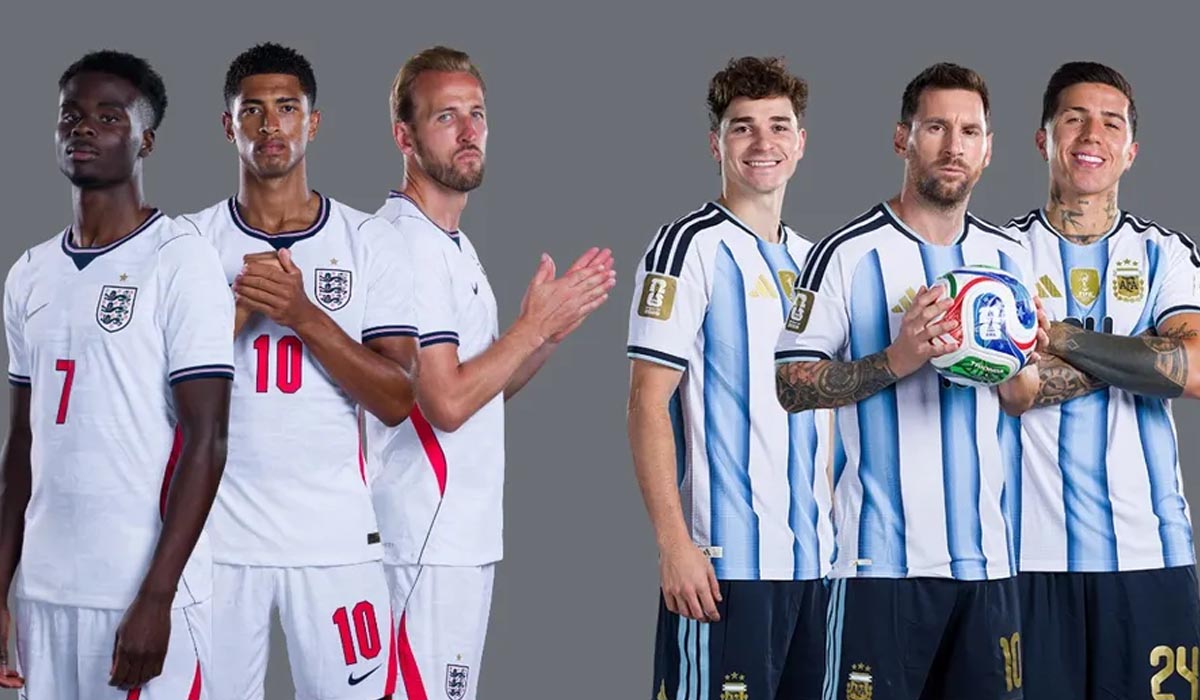 Nhận định b&oacute;ng đ&aacute; Anh vs Argentina 2h ng&agrave;y 16/7 - Dự đo&aacute;n tỷ số World Cup 2026 h&ocirc;m nay