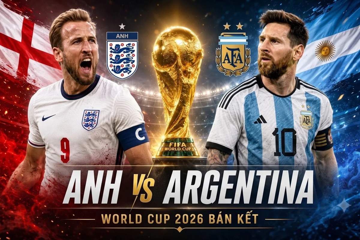 Dự đo&aacute;n kết quả, tỷ số Anh vs Argentina - World Cup 2026: Si&ecirc;u m&aacute;y t&iacute;nh nhận định b&oacute;ng đ&aacute; h&ocirc;m nay 15/7