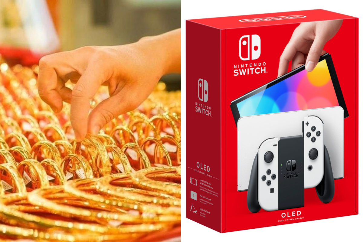 Gi&aacute; v&agrave;ng trưa 15/7: Đồng loạt bật tăng trở lại ngoại trừ một thương hiệu, Nintendo Switch gi&aacute; rẻ b&egrave;o