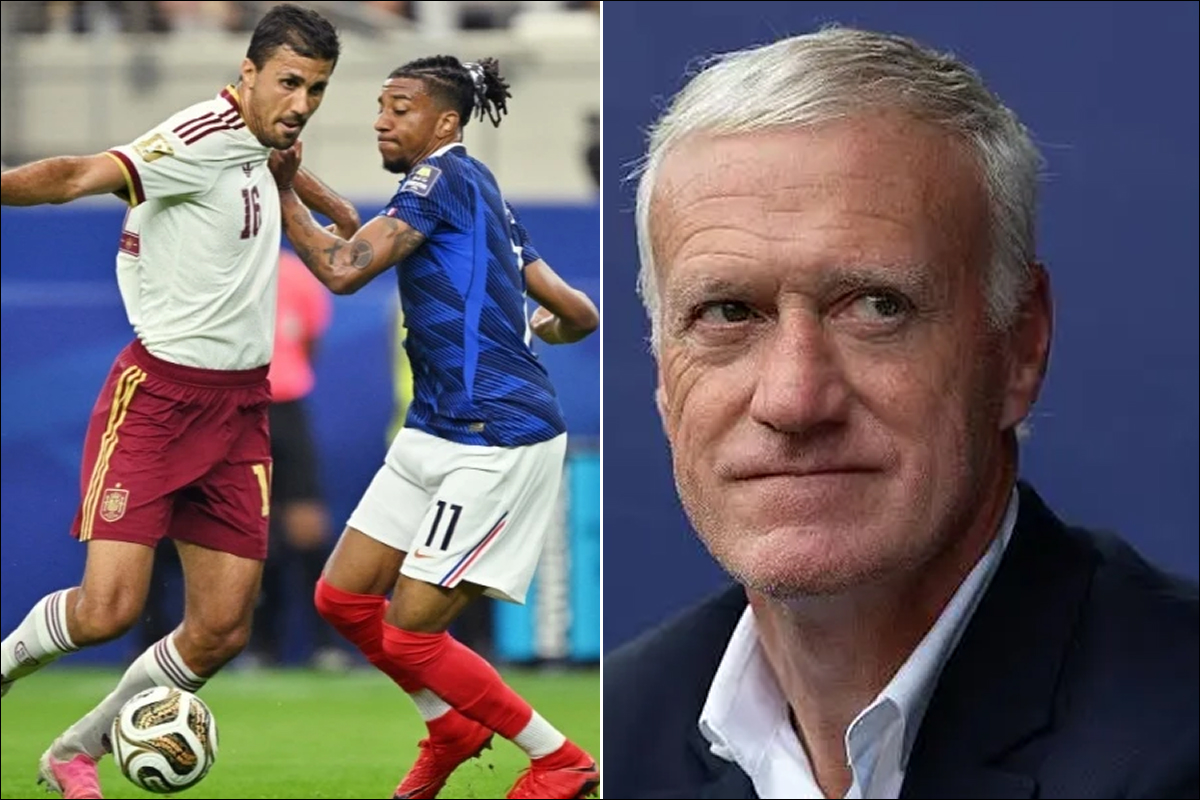 Ph&aacute;p thảm bại trước T&acirc;y Ban Nha, HLV Deschamps thốt l&ecirc;n điều kh&oacute; tin về trọng t&agrave;i World Cup 2026