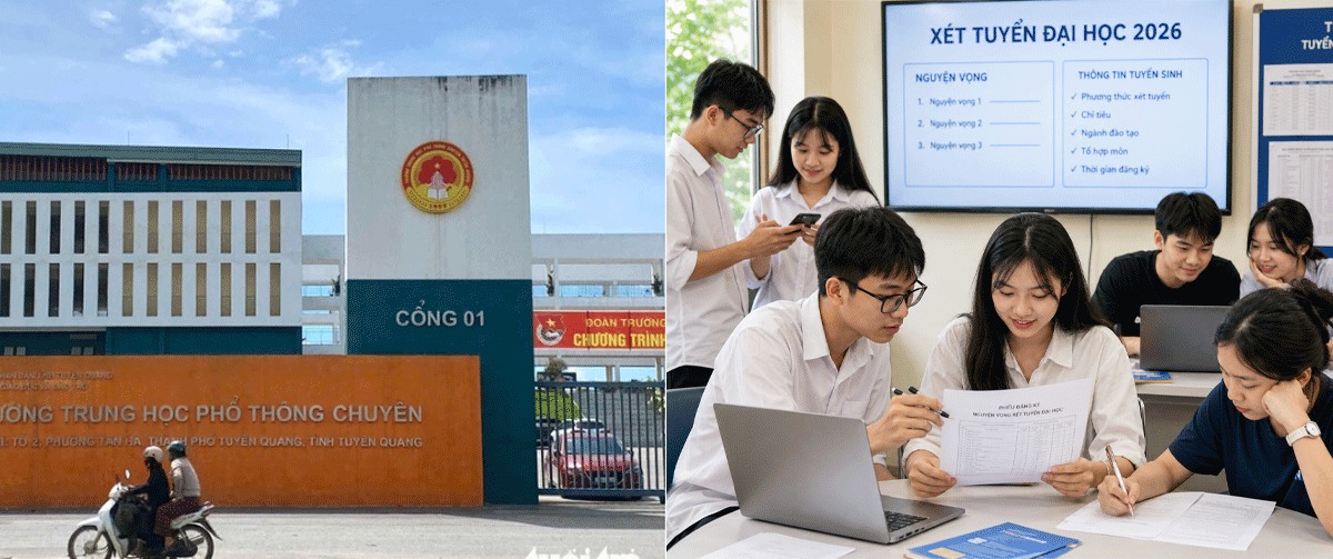 Th&iacute; sinh Trường THPT chuy&ecirc;n Tuy&ecirc;n Quang x&eacute;t tuyển ĐH: Nghịch l&yacute; khối C &lsquo;giỏi to&aacute;n hơn giỏi văn&rsquo;
