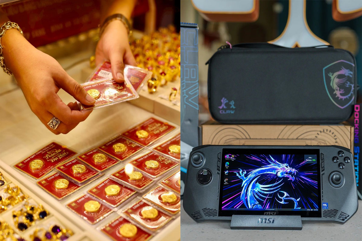 Gi&aacute; v&agrave;ng trưa 16/7: SJC biến động, loạt thương hiệu đứng gi&aacute;, m&aacute;y chơi game MSI Claw gi&aacute; ra sao?