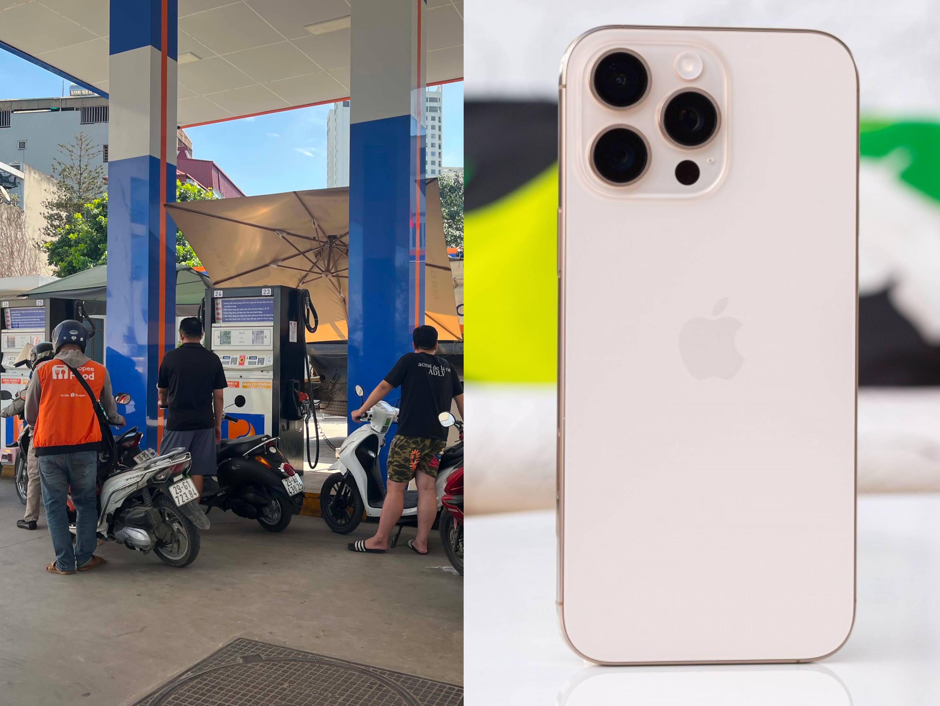 Gi&aacute; xăng dầu trưa 16/7: Xăng E5, E10, dầu diesel vẫn rẻ, chiều nay gi&aacute; c&oacute; tăng? iPhone 16 Pro Max giảm s&acirc;u