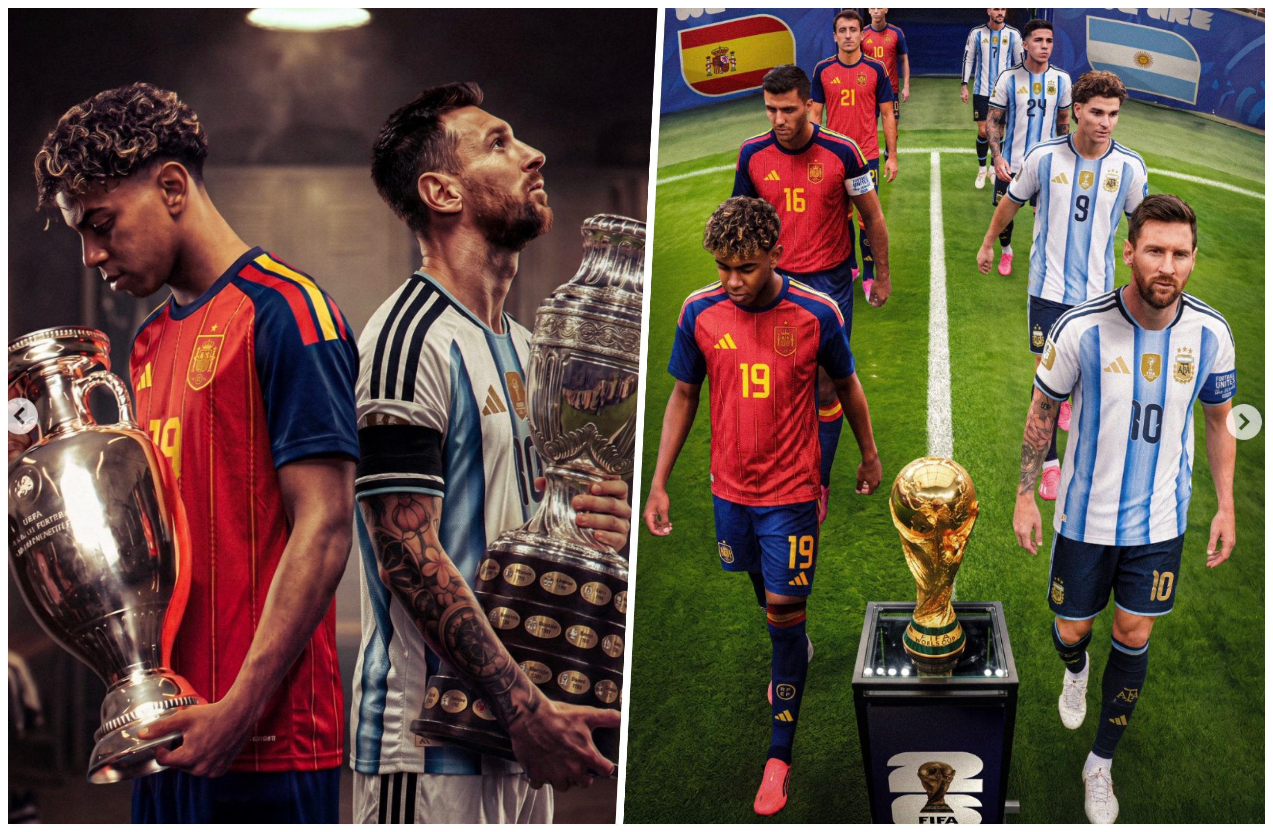 Dự b&aacute;o tỉ số cực chuẩn x&aacute;c si&ecirc;u m&aacute;y t&iacute;nh giữa T&acirc;y Ban Nha v&agrave; Argentina, kịch bản 1-1 trong 90 ph&uacute;t