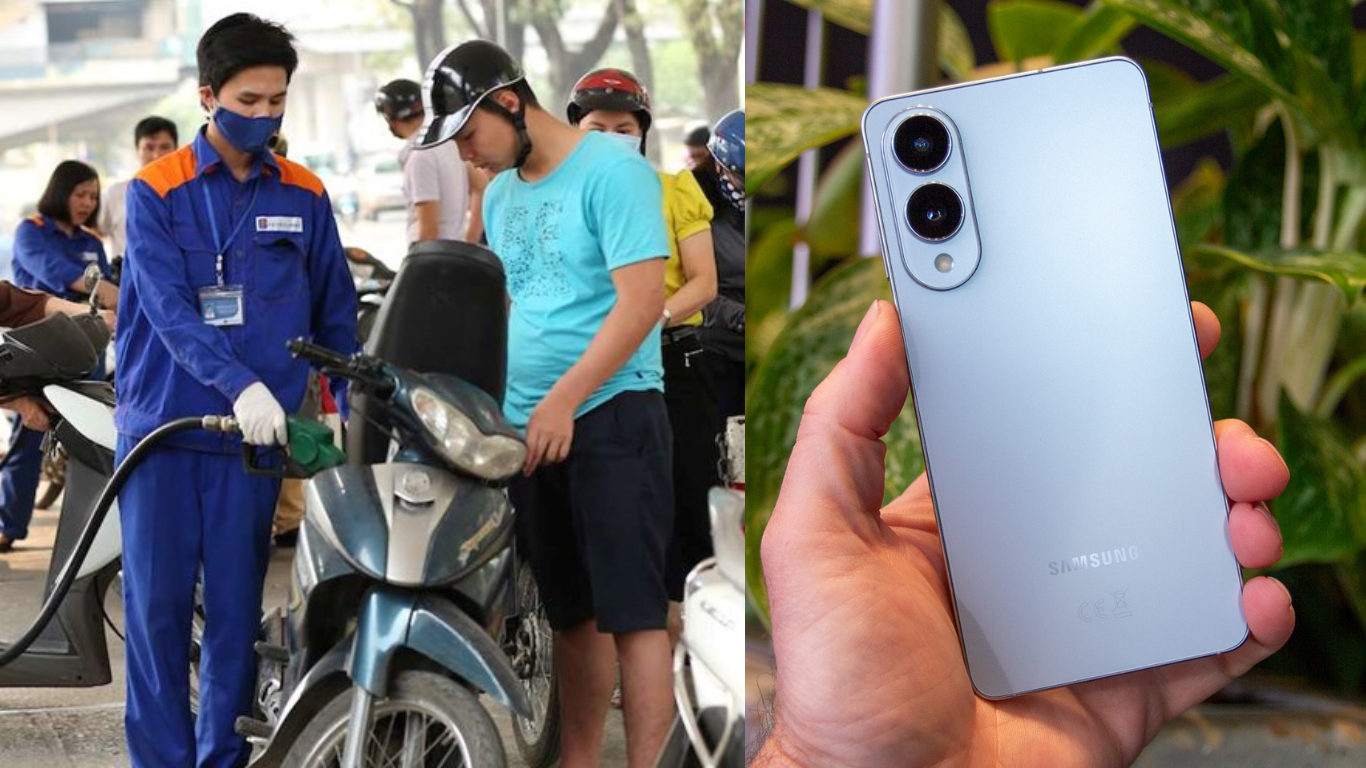 Gi&aacute; xăng dầu h&ocirc;m nay chiều 17/7 vẫn rẻ, xăng E5 rất gần mốc 18.000 đồng/l&iacute;t, gi&aacute; Samsung S25 Edge ra sao?