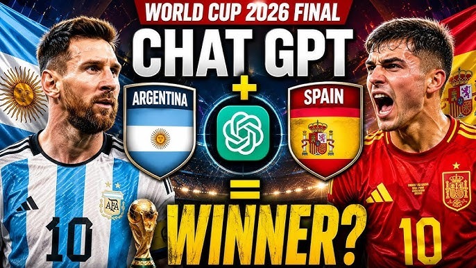 Si&ecirc;u m&aacute;y t&iacute;nh ChatGPT chạy 20.000 giả lập dự đo&aacute;n trận chung kết T&acirc;y Ban Nha - Argentina nghẹt thở, Messi nhận kết đắng?