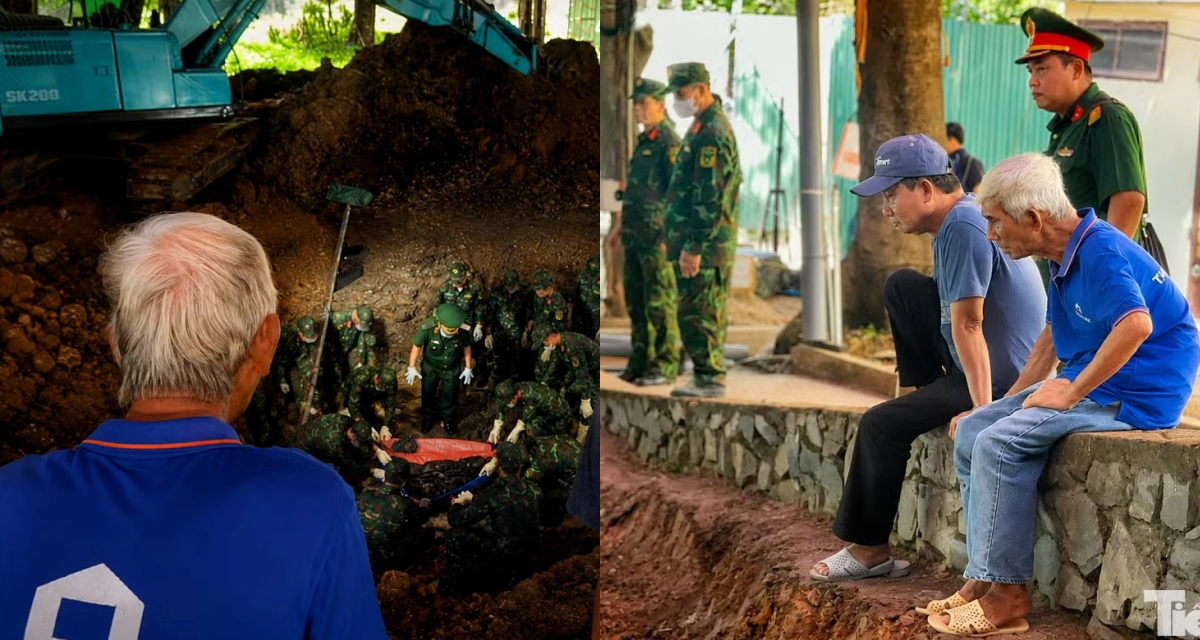 Nh&acirc;n chứng hố ch&ocirc;n tập thể ở CV L&ecirc; Thị Ri&ecirc;ng kể khoảnh khắc cả đời kh&ocirc;ng qu&ecirc;n, bỏ l&agrave;m chờ t&igrave;m c&aacute;c liệt sĩ