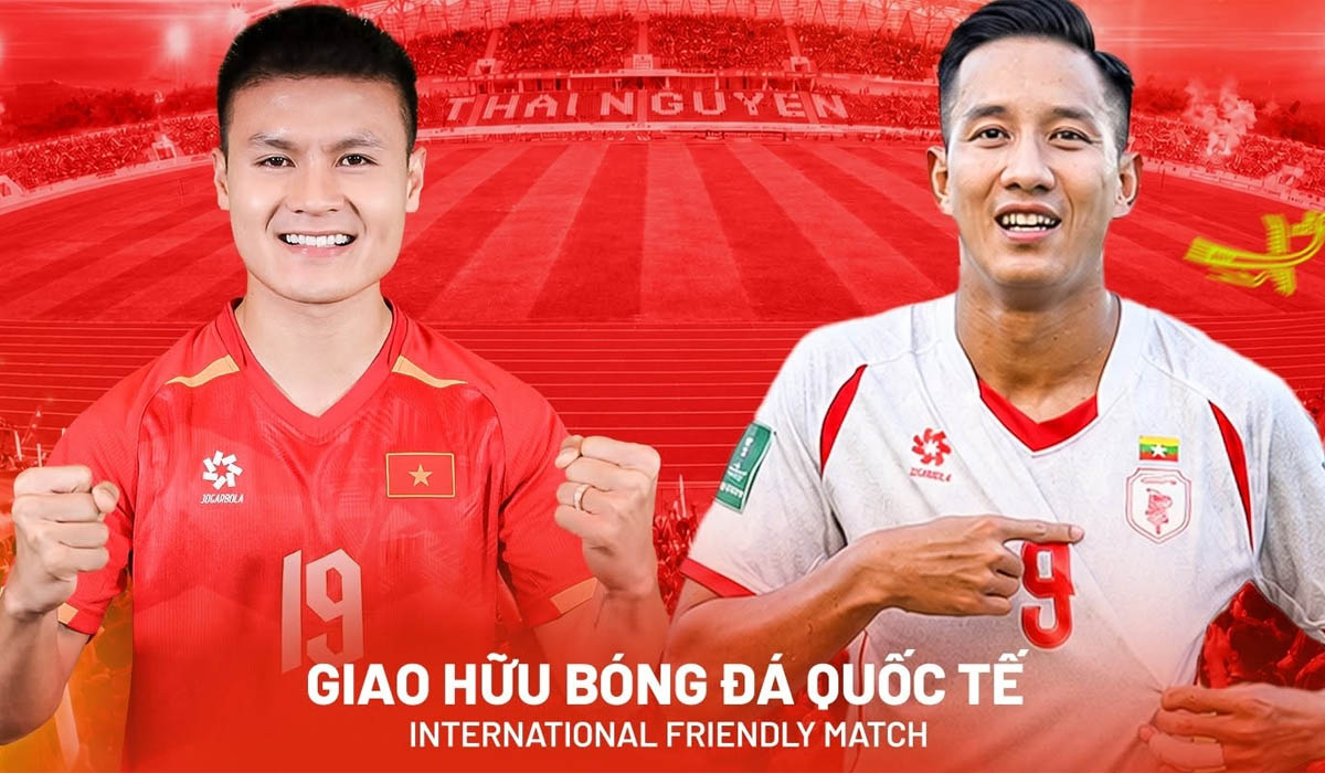 Xem trực tiếp b&oacute;ng đ&aacute; ĐT Việt Nam vs Myanmar ở đ&acirc;u, k&ecirc;nh n&agrave;o? Link trực tiếp giao hữu ĐT Việt Nam