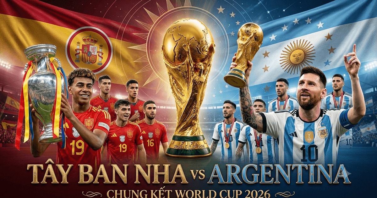 Dự đoán tỷ số, kết quả Tây Ban Nha vs Argentina - Chung kết World Cup 2026: Yamal khiến Messi rơi lệ