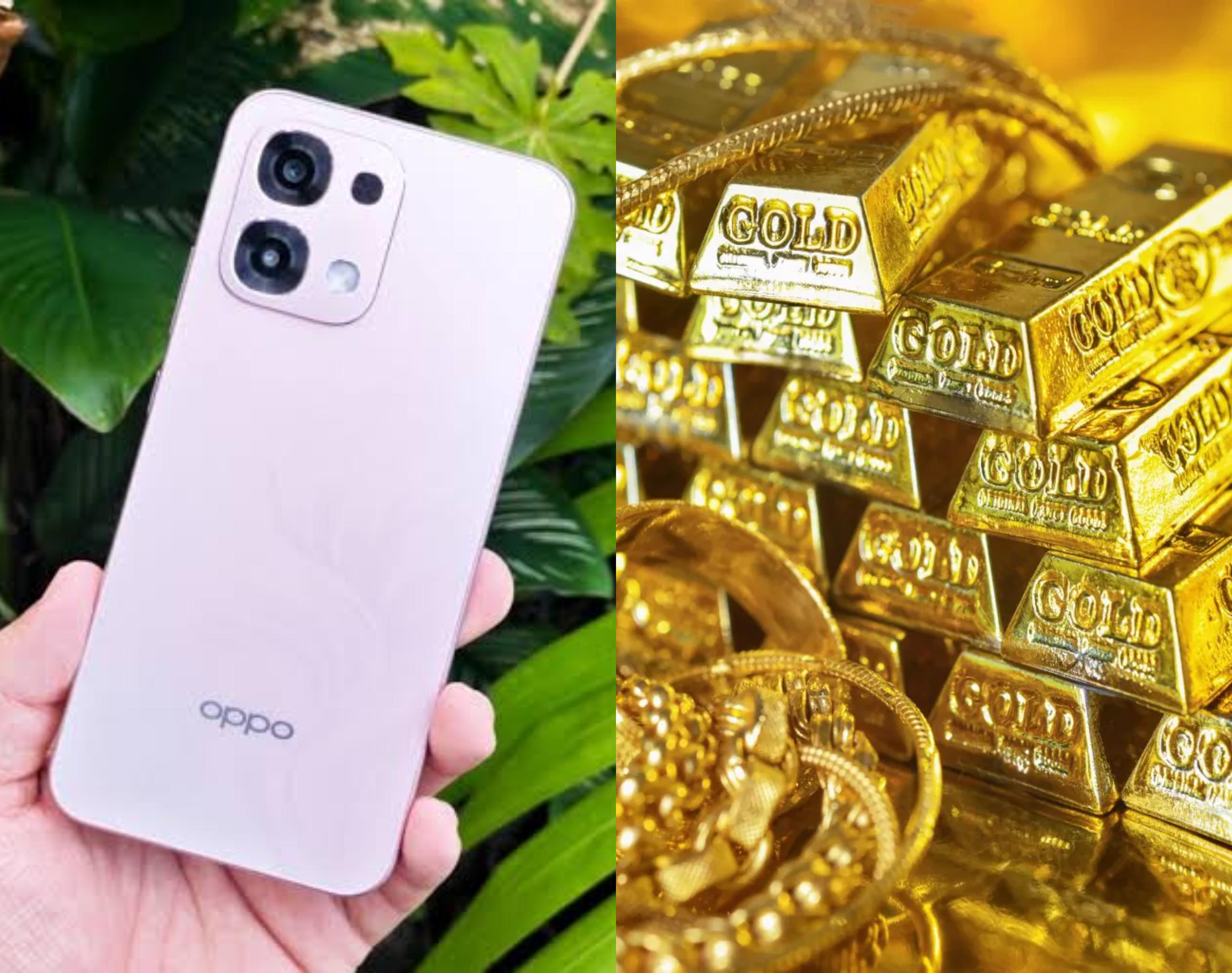 Gi&aacute; v&agrave;ng chiều 20/7, v&agrave;ng nhẫn, v&agrave;ng miếng đồng loạt đi l&ugrave;i, OPPO sắp ra mắt vua pin gi&aacute; rẻ
