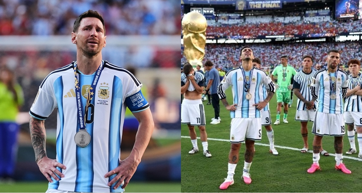Cả đội Argentina tỏ th&aacute;i độ khinh miệt T&acirc;y Ban Nha ngay trong lễ trao c&uacute;p, bị gọi l&agrave; &lsquo;nỗi xấu hổ&rsquo; World Cup