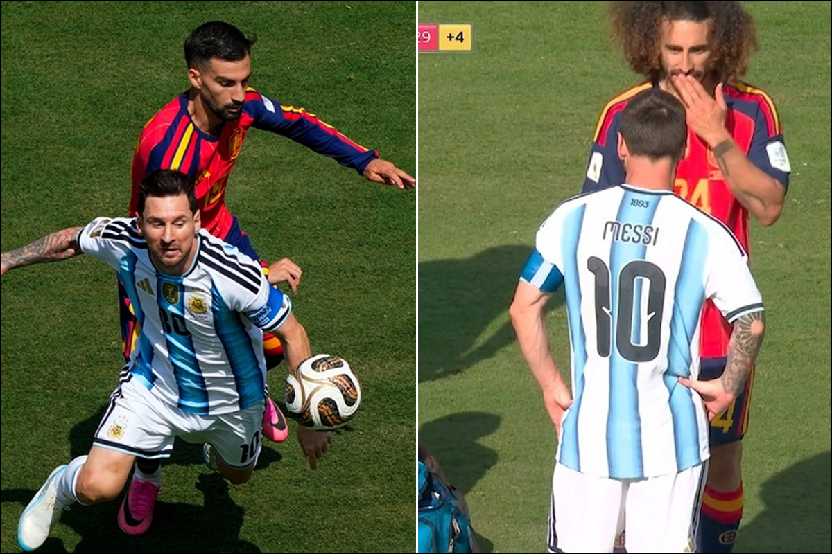 Tố Cucurella che miệng nhưng bất th&agrave;nh, Messi bị ch&ecirc; \'tiểu nh&acirc;n\' tại Chung kết World Cup 2026