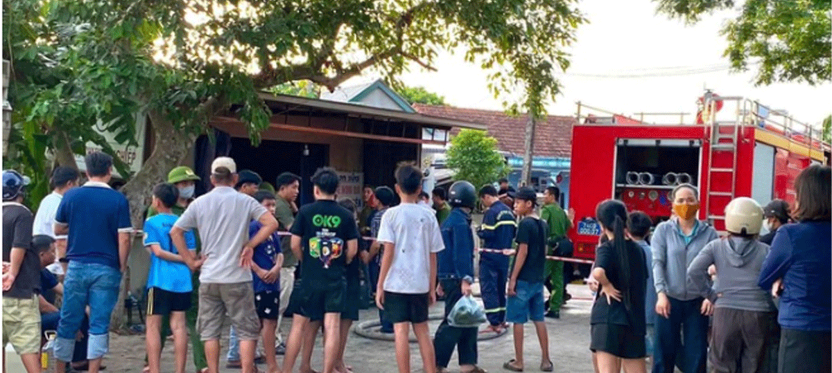 Ch&aacute;y nh&agrave; nghi&ecirc;m trọng ở Quảng Trị: Chồng đi chăm mẹ ốm, người phụ bị thần kinh nặng tử vong thương t&acirc;m