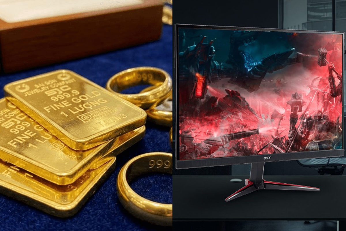 Gi&aacute; v&agrave;ng ng&agrave;y 21/7 biến động dữ dỗi, gi&aacute; hiện tại l&agrave; bao nhi&ecirc;u? M&agrave;n h&igrave;nh gaming Acer gi&aacute; rẻ b&egrave;o