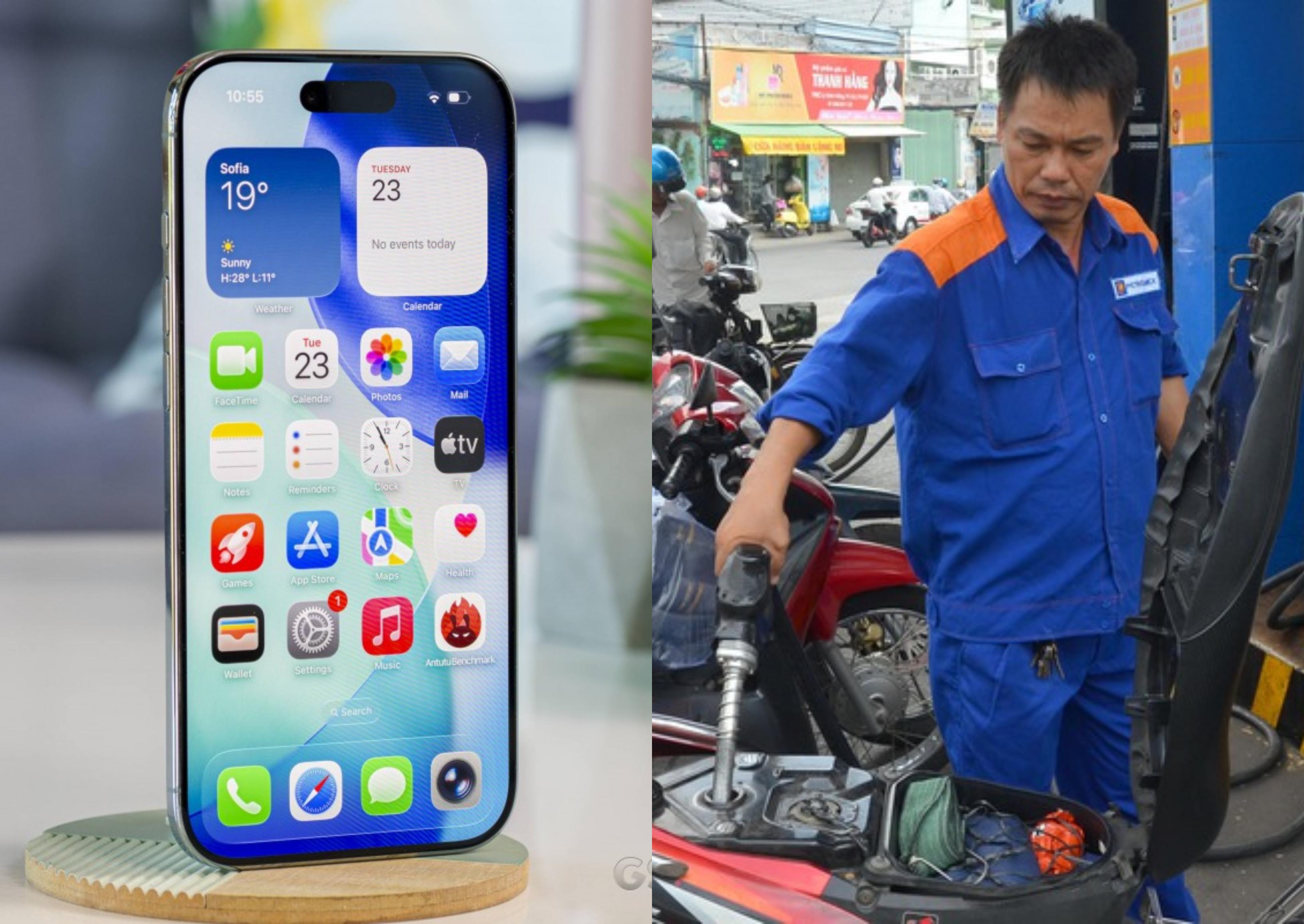 Gi&aacute; xăng dầu trưa 21/7: Đồng th&ocirc; đồng loạt giảm, xăng E5 chưa đầy 20.000 đồng/l&iacute;t iPhone Air rẻ hơn iPhone 17
