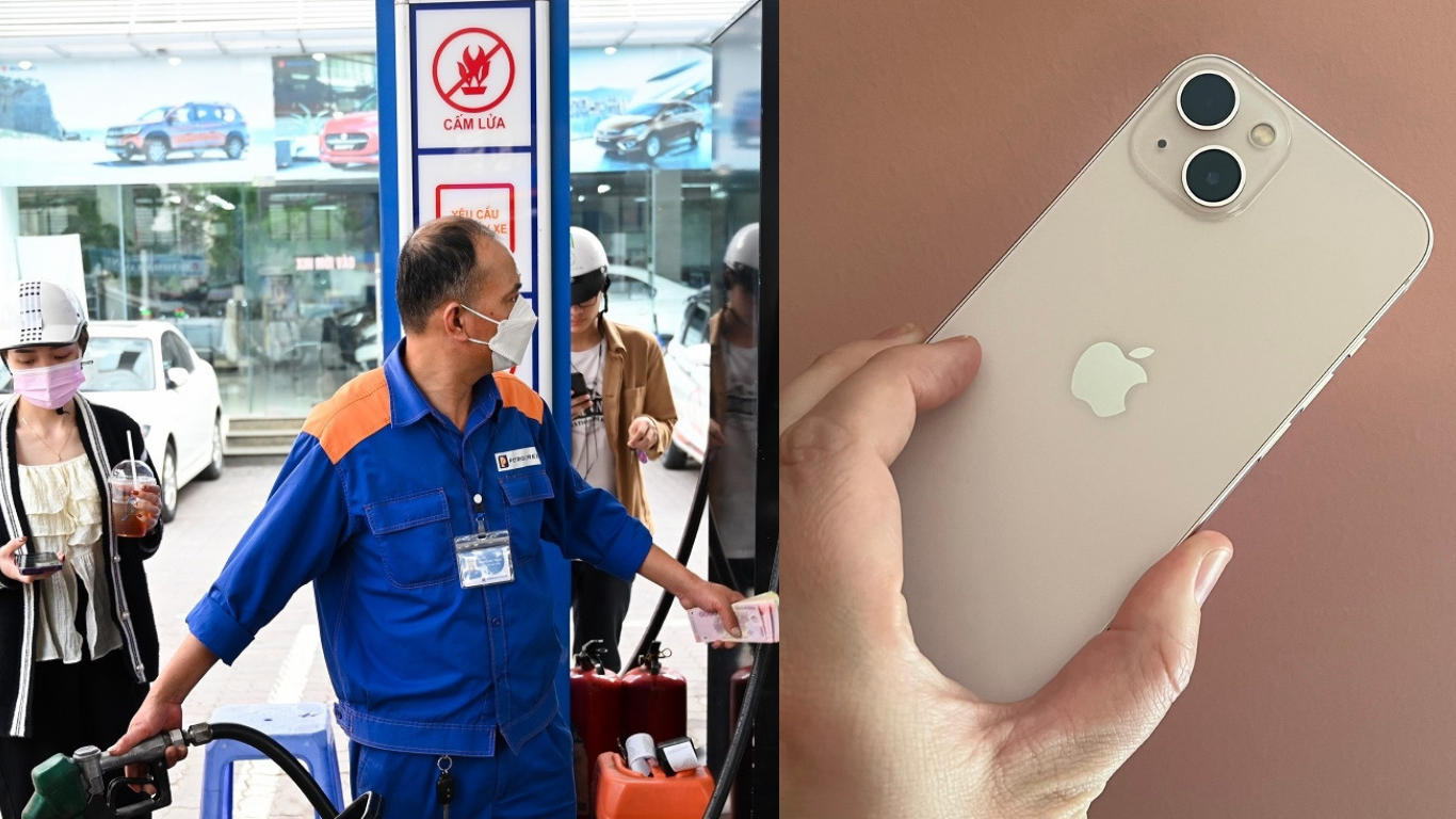 Gi&aacute; xăng dầu h&ocirc;m nay 22/7: Căng thẳng leo thang, c&oacute; loại tăng gần 3.000 đồng/l&iacute;t, gi&aacute; iPhone 13 rẻ b&egrave;o