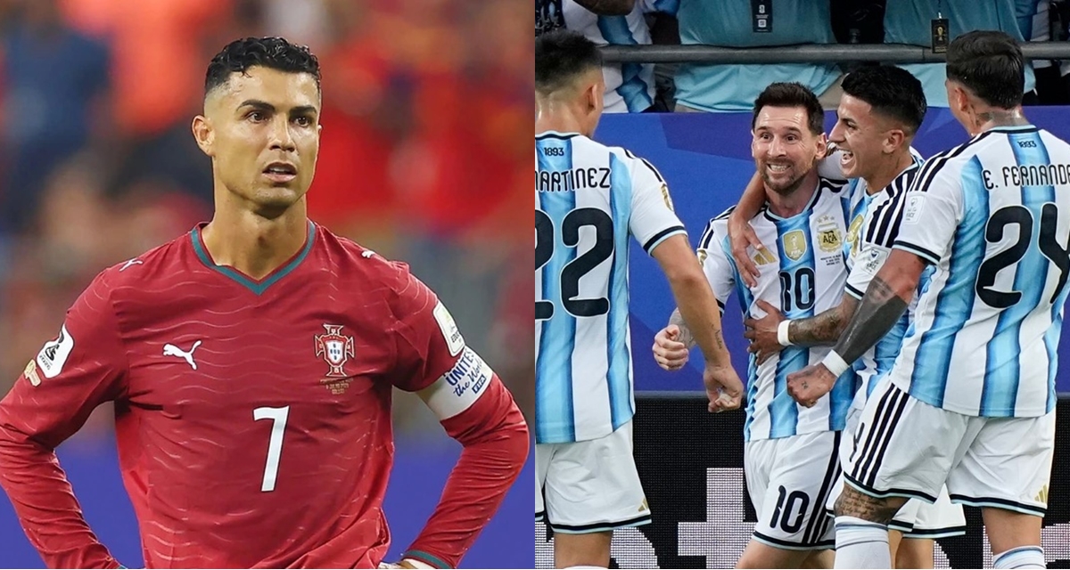 Ronaldo \'th&ecirc;m dầu v&agrave;o lửa\' sau khi Messi thất bại tại chung kết World Cup, ch&ecirc; Argentina được thi&ecirc;n vị?