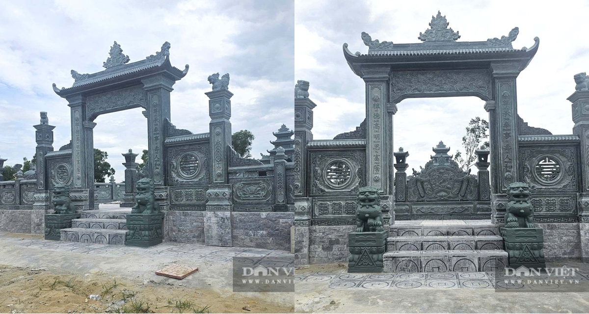 X&aacute;c định chủ sở hữu khu lăng mộ cực khủng x&acirc;y tr&ecirc;n đất c&ocirc;ng ở Nghệ An, ch&iacute;nh quyền địa phương xử l&yacute; &lsquo;rắn&rsquo;