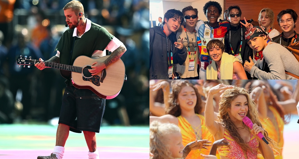 Bất ngờ mức c&aacute;t x&ecirc; Justin Bieber, Shakira hay BTS nhận được khi tham gia biểu diễn ở World Cup 2026