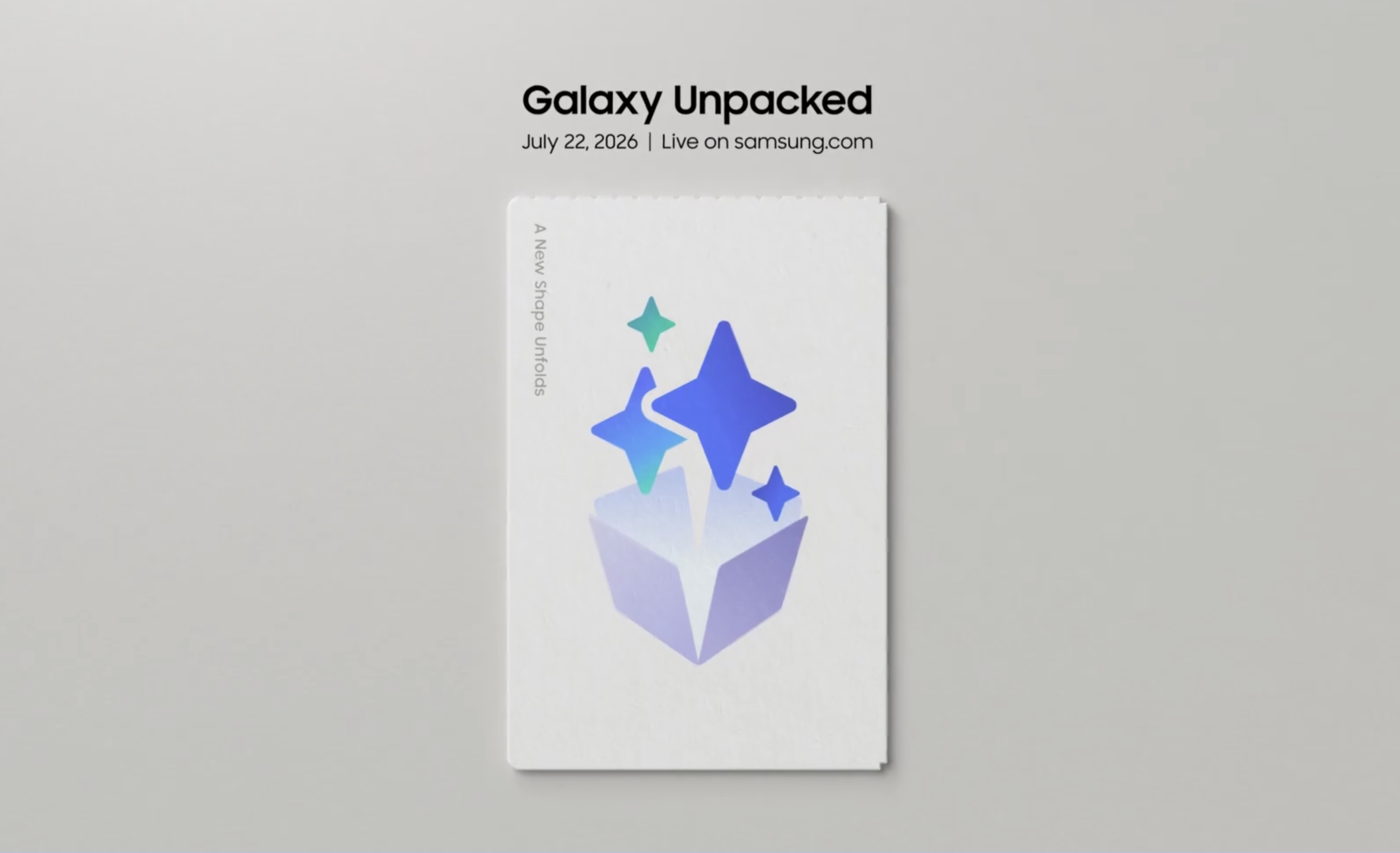 Xem trực tiếp Samsung Unpacked 2026: Ra mắt Galaxy Z Fold 8, Flip 8 & Galaxy AI mới