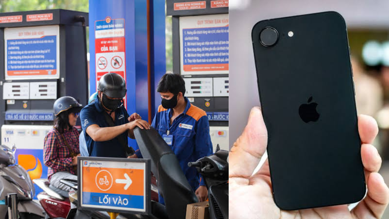 Gi&aacute; xăng dầu h&ocirc;m nay chiều 22/7 thiết lập đỉnh mới sau 5 tuần, xăng E10 l&ugrave;i s&acirc;u, gi&aacute; iPhone 17e rẻ b&egrave;o