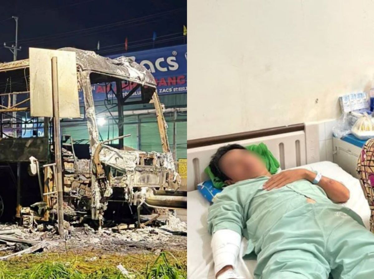 Vụ ch&aacute;y xe kh&aacute;ch l&agrave;m 7 người tử vong ở Đồng Nai: Nạn nh&acirc;n tiết lộ chi tiết bất thường khi tho&aacute;t hiểm
