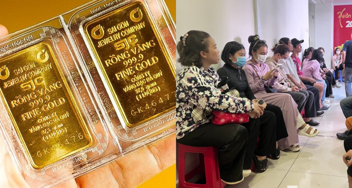 Gi&aacute; v&agrave;ng h&ocirc;m nay 23/7: V&agrave;ng SJC nhẫn 9999 \'chạm đ&aacute;y\', \'ngược đời\' cảnh xếp h&agrave;ng kh&ocirc;ng b&aacute;n được v&agrave;ng